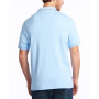 Nautica Classic Fit Short Sleeve Dual Tipped Collar Polo Shirt, Bleu midi, XL Homme