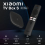 Xiaomi Mi TV Box S 3nd Gen, 2GB RAM + 32GB ROM, Reproductrice Streaming en 4K Ultra HD, Bluetooth, Wi-FI, 3ème Génération, Noir