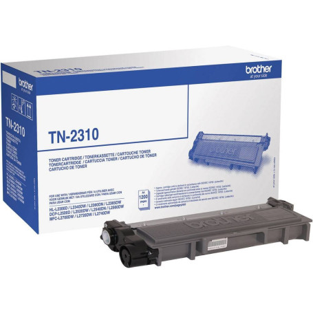 Brother TN-2310 | Cartouche de Toner Originale | Noir
