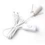 Hotloop Câbles pour Lampe de Sel avec Interrupteur - E14 Lampe Prise FR (Européenne) - 1,8 m isolation Câble Douille pour Lampe 