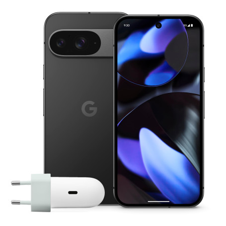 Google Pixel 9 avec 45 W Chargeur – Smartphone Android débloqué avec Gemini, Appareil Photo avancé, 24 Heures d'autonomie et écr