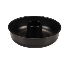 FORMEGOLOSE, Moule à beignets Ø 25 cm, Acier avec revêtement antiadhésif, Noir