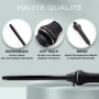 Corioliss Style Stick Fer à boucler Baril conique professionnel en céramique avec contrôle de la température