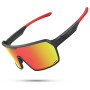 Lamicall Lunettes de Soleil Polarisées Cyclisme, [29g Ultra-Légère] Protection UV400, TR90-Monture, Lunettes de Soleil de Sport 