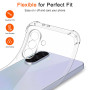 ivoler Coque pour Samsung Galaxy A36 5G, Ultra Transparent Étui de Protection en Silicone Antichoc avec Coins Renforcés, Clair M