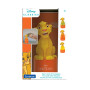 Lexibook, Disney Le Roi Lion, Veilleuse Simba avec Haut-Parleur pour Chambre d’Enfant, lumière Douce, à Piles, Jaune/Orange, NS0