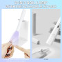 Lampe UV Ongles Gel, Portable Lampe UV avec Support, Mini Lampe UV LED avec USB Rechargeable, 20s/60s Chronométrage, Petite Lamp