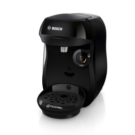 Bosch Machine à café multi-boissons Tassimo Happy friendly, TAS102EA, plus de 70 boissons chaudes, OneTouch, cafétière à dosette