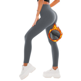 SINOPHANT Legging Polaire Femme Legging Chaud Femme Hiver Thermique Pantalon Taille Haute Élastiques pour Le Sport