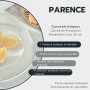 PARENCE.- Cloche de Protection Alimentaire Inox 35 cm – Couvre-Plat Anti-Insectes en Maille Fine – Cloche Cuisine pour Fruits, G