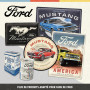 Nostalgic-Art, Tirelire rétro Ford Mustang - Horse - Idée de Cadeau pour Voiture Accessoires Fans Tirelire en métal Vintage 600 
