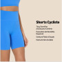 Amazon Essentials Short Cycliste Active FormFlex Ultra Doux avec Poches, Taille Haute