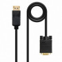 Adaptateur DisplayPort vers VGA NANOCABLE 10.15.4402 (2 m) Noir 24,99 €