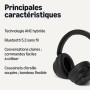 Amazon Basics Casque Hybride avec Réduction Active du Bruit, sans Fil, Circum-auriculaire, Bluetooth, Noir, Taille Unique