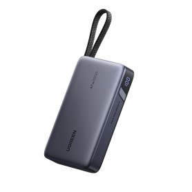 UGREEN Nexode 67W Batterie Externe 20000mAh Câble USB C Intégré Power Bank Portable Charge Rapide 2 Ports PD 3.0 Écran LED Compa
