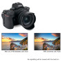 JJC HB98 Pare-Soleil pour Objectif NIKKOR Z 24-50mm f4-6.3 sur Appareil Photo Nik. Z5 Z50 Z6 Z6 II Z7 Z7 II, Pare-Soleil Réversi