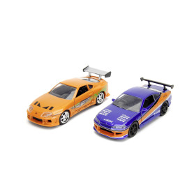 Jada Toys Fast & Furious Twin Pack 1:32 Wave 3/2 - Voiture Miniature - Kit de Jeu