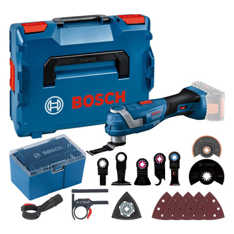 Bosch Professional 18V System découpeur-ponceur sans-fil GOP 18V-34 (moteur sans charbon, Vibration Control, avec plusieurs lame
