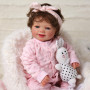 BABESIDE Poupée Sunny 43,2 cm - Tissu doux - Poupées Reborn pour nouveau-né fille
