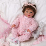 BABESIDE Poupée Sunny 43,2 cm - Tissu doux - Poupées Reborn pour nouveau-né fille