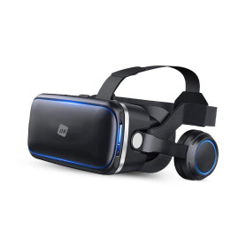 NK Casque Réalité Virtuelle - Casque VR avec Audio Compatible avec iPhone & Android (4,7" - 6,53" Smartphones), Angle de Vision 