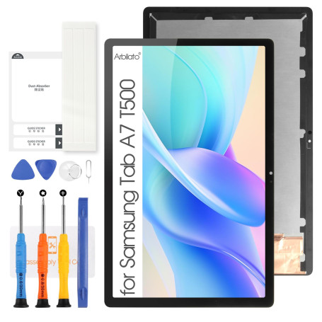 Écran LCD pour Samsung Galaxy Tab A7 T500 T505 10.4" 2020, Écran Tactile Digitizer Remplacemen Assemblée avec Outils pour SM-T50