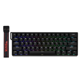 EPOMAKER Aula WIN60 HE 60% Clavier magnétique avec actionnement réglable, de 8,000 Hz, commutateurs à Effet Hall, échange à Chau