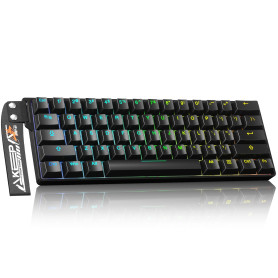 DAREU EK60 HE Clavier Magnétiques Gaming, Précision RT de 0,01 mm Rapid Trigger, 60% QWERTY Clavier Gamer Filaire 8000Hz Polling