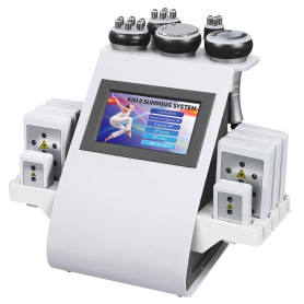 Machine de cavitation corporelle, 6 en 1 professionnel de levage de la peau, masseur radiofréquence, dispositif de réduction du 