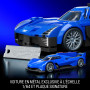 Mattel Brick Shop Hot Wheels Coffret de Construction Cadillac Project GTP Hypercar Mattel Brick Shop Série Speed avec 236 pièces