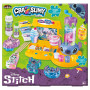 Lexibook, Disney Stitch, Studio Création de Slime, Blanc Rose Bleu Jaune, CRSLIM51D