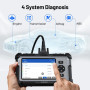 TOPDON Outil de Diagnostic ArtiDiag500, OBD2 Scanner pour Moteur/Transmission/ABS/SRS, 6 Réinitialisation du Service (Huile/ETC/