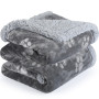 PETTOM Couverture imperméable Chien Chat, Plaid Chien Anti Pipi Lavable, Couverture Fluffy Chiens Double Face Doux et Comfortabl