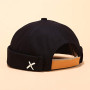 YAMEE Docker Bonnet Homme bob Femme Casquette Homme Casquette sans Visiere Chapeau Docker Hat Unisex(One Size 56-58cm)