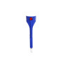 PEPE Mobility Béquilles Médicales Adultes (x2 Unités), Canne Anglaise, Bequille Orthopédique, Marche, Réglables, Bleues - Made i