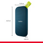SanDisk Disque Portable SSD 2 to (Disque SSD Externe, Vitesse de Lecture allant Jusqu’à 800 Mo/s, Protection Contre Les Chutes d