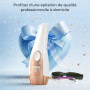 21J Épilateur Lumière Pulsée, IPL Épilateur Laser avec Fonction de Refroidissement, Salon à la Maison,9 Niveaux Laser Epilation 