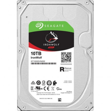 Disque dur Seagate ST10000VN000     10TB 3.5" 349,99 €