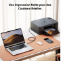 UGREEN Câble Scanner Imprimante Thunderbolt 3 Type C Mâle vers USB B Mâle Nylon Tressé Compatible avec MacBook Pro Air iPad Pro 