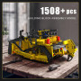 Mould King Technik 15071 Bulldozer, Blocs de Construction Camion Télécommandé avec Moteurs, Kits de Construction, Jouets Cadeaux