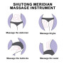 Accessories Anti Cellulite Masseur Rouleau de Massage en Forme de Masseur à rouleaux à trois roues à deux roues masseur méridien