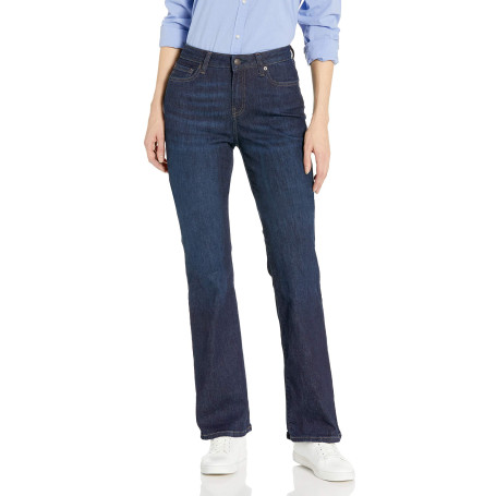Amazon Essentials Femme Jean Bootcut Extensible, Taille Mi-Haute