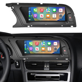 Road Top Autoradio 8.9 Pouces Car Radio Carplay Touchscreen pour Audi A4 2009-2015 Années avec 3GMMI, Soutien pour Apple Carplay