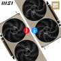 MSI NVIDIA GeForce RTX 5080 16G Inspire 3X OC Carte Graphique 16 Go GDDR7 (30 Gb/s/256 Bits), Refroidissement à Triple Ventilate