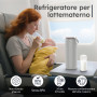 Refroidisseur de lait maternel pour le travail et les voyages, refroidissement à 360° pour garder le lait frais pendant 24 heure