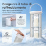 Refroidisseur de lait maternel pour le travail et les voyages, refroidissement à 360° pour garder le lait frais pendant 24 heure