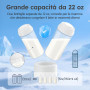 Refroidisseur de lait maternel pour le travail et les voyages, refroidissement à 360° pour garder le lait frais pendant 24 heure
