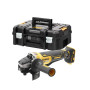 DEWALT - Meuleuse Brushless XR 18V 5Ah Li-Ion - Lame Ø125mm - 1000W - Vitesse à Vide 9000tr/min - Batterie 4 Ah Compatible Avec 