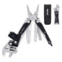NexTool W4 Multitool Clé à cliquet réglable,11-en-1 Outil EDC pliable avec pinces,couteau,scies,tournevis,Multitool pour Camping