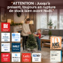 Sapin de Noël Artificiel Premium 90 cm - Gagnant du Test - Réalisme Exceptionnel, Branches épaisses, livré avec Support en Bois 